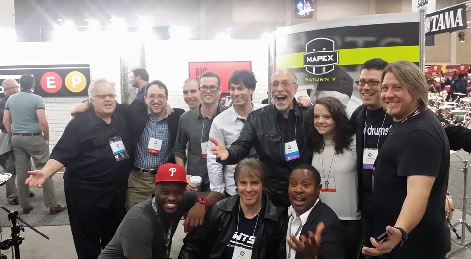 Lindsay artkop mapex namm pasic Dom famularo