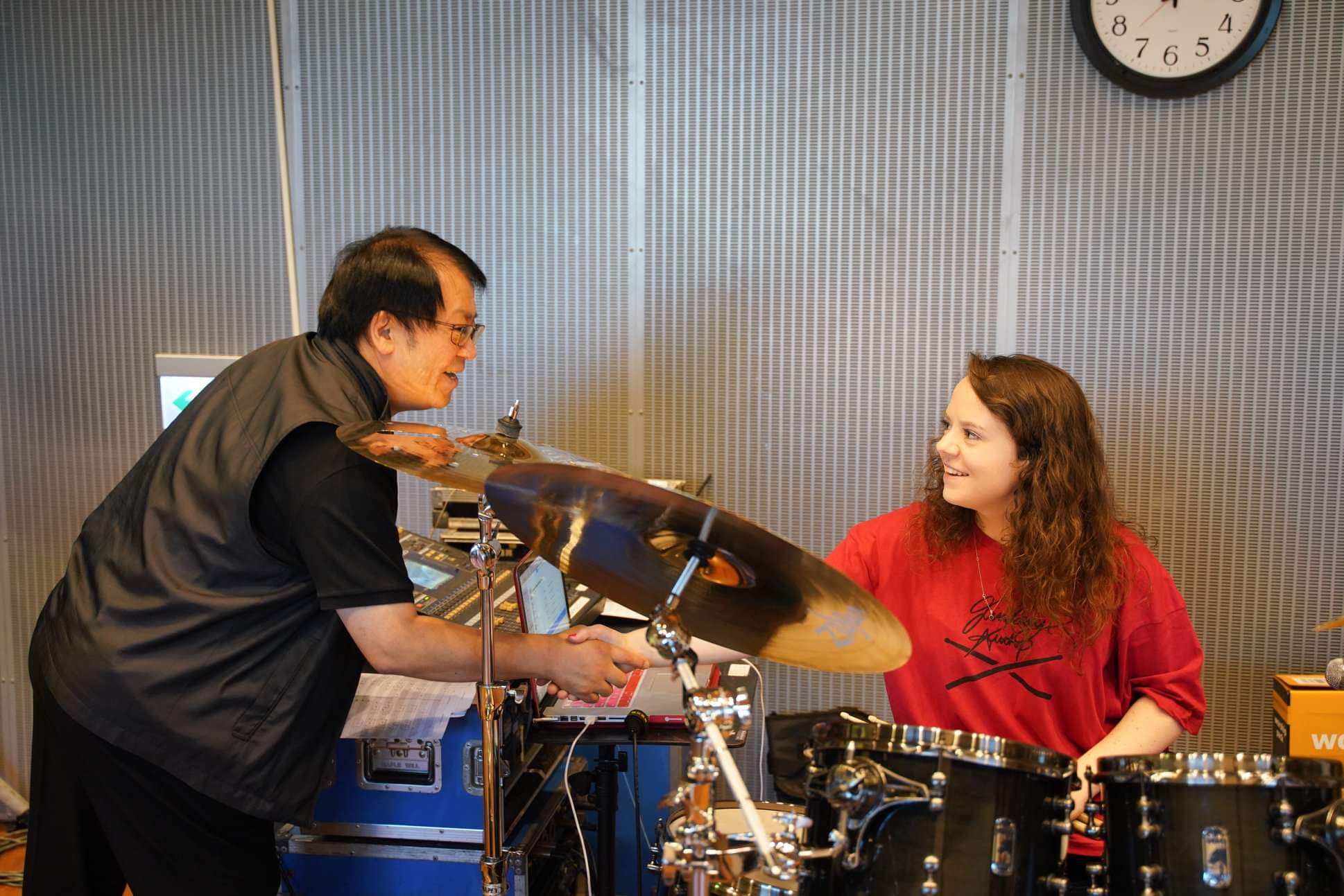 Lindsay Artkop – Online Drum Coach in Studio